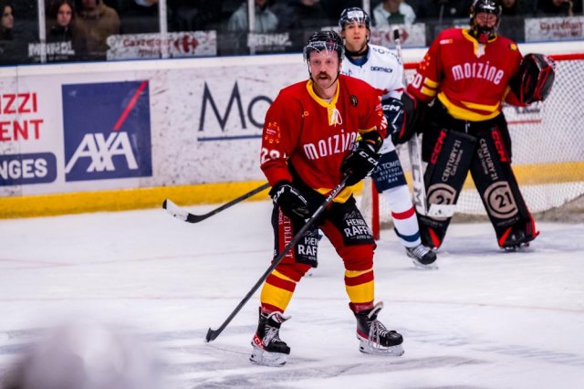 Photo hockey match Morzine-Avoriaz - Caen  le 25/11/2023