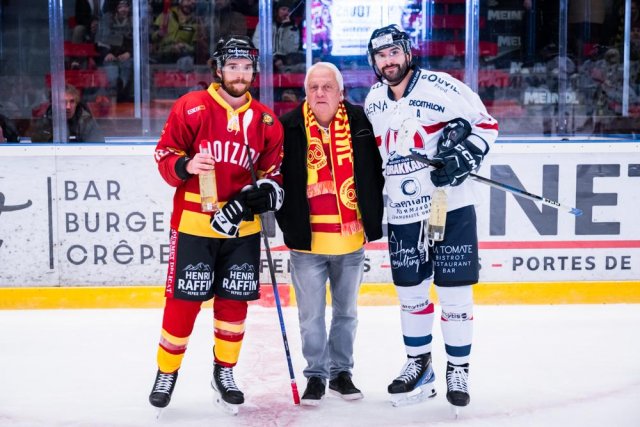 Photo hockey match Morzine-Avoriaz - Caen  le 25/11/2023