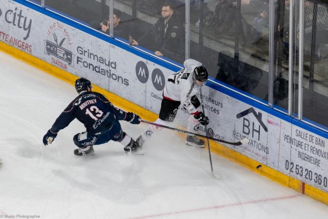 Photo hockey match Angers  - Amiens  le 24/11/2023