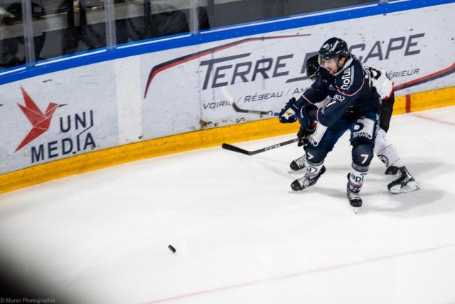 Photo hockey match Angers  - Amiens  le 24/11/2023