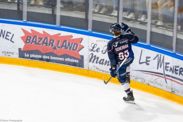 Photo hockey match Angers  - Amiens  le 24/11/2023