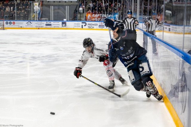 Photo hockey match Angers  - Amiens  le 24/11/2023