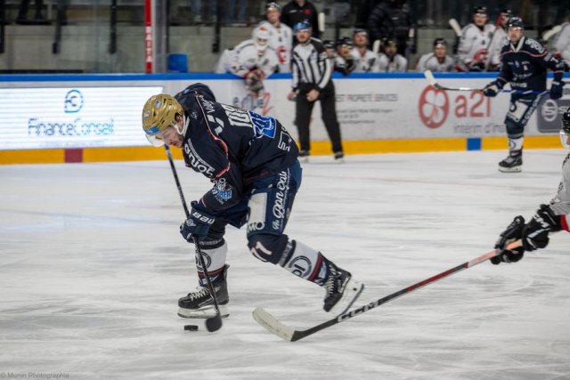 Photo hockey match Angers  - Amiens  le 24/11/2023