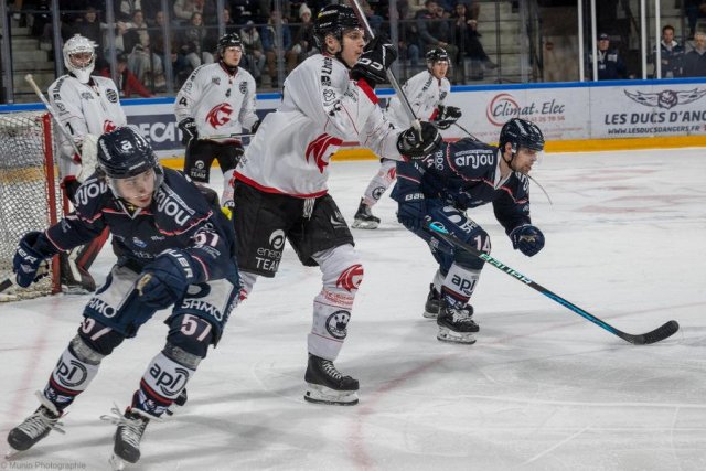 Photo hockey match Angers  - Amiens  le 24/11/2023