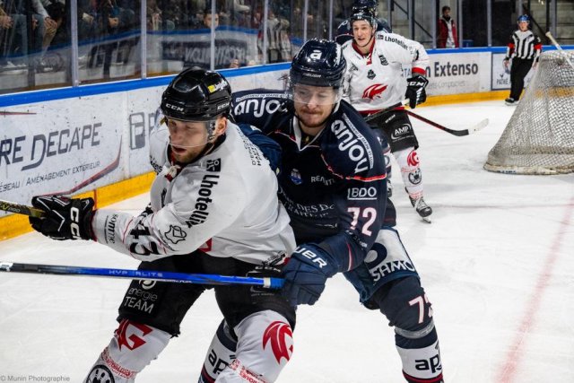 Photo hockey match Angers  - Amiens  le 24/11/2023