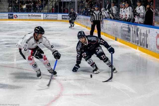 Photo hockey match Angers  - Amiens  le 24/11/2023