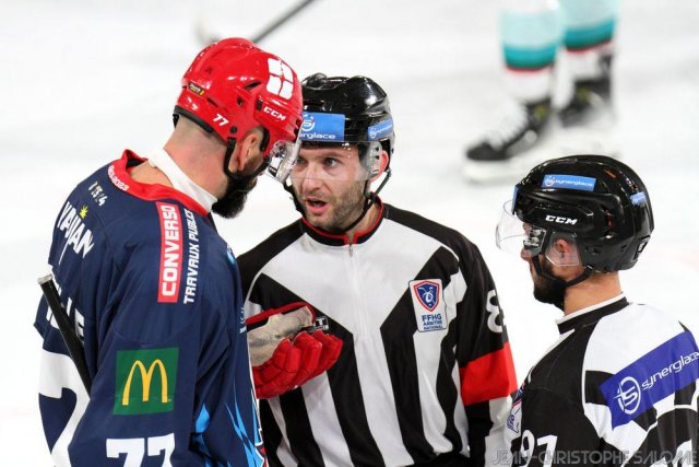 Photo hockey match Grenoble  - Anglet le 26/11/2023