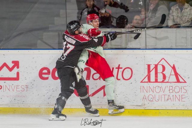 Photo hockey match Bordeaux - Cergy-Pontoise le 26/11/2023