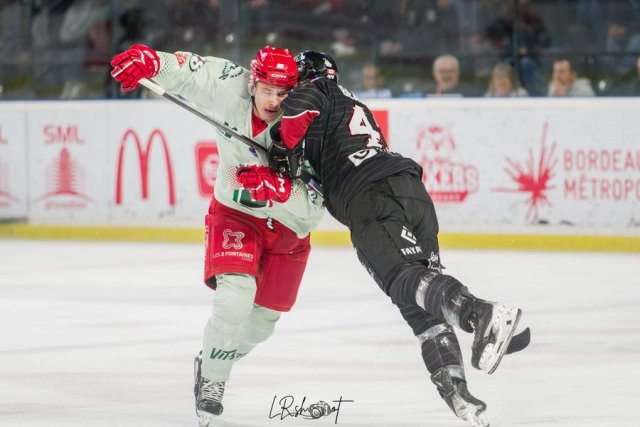 Photo hockey match Bordeaux - Cergy-Pontoise le 26/11/2023