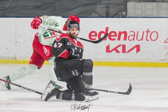 Photo hockey match Bordeaux - Cergy-Pontoise le 26/11/2023