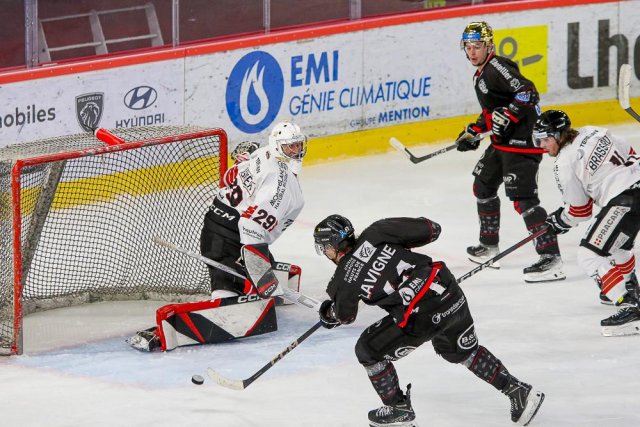 Photo hockey match Amiens  - Chamonix  le 26/11/2023