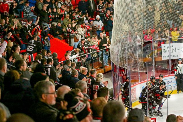 Photo hockey match Amiens  - Chamonix  le 26/11/2023