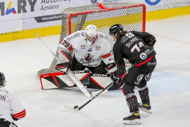 Photo hockey match Amiens  - Chamonix  le 26/11/2023