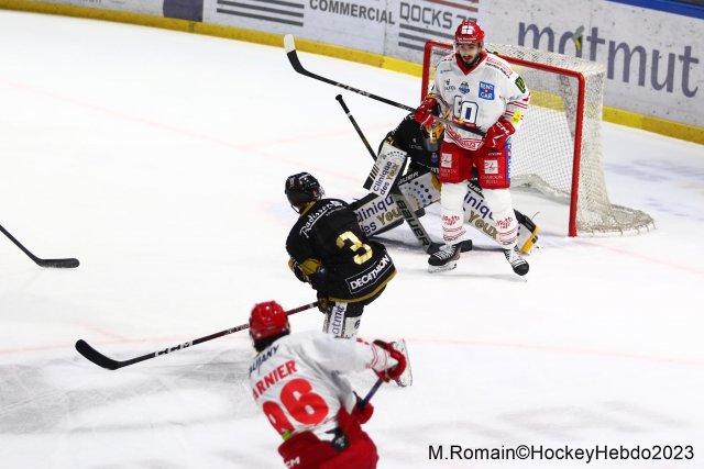 Photo hockey match Rouen - Grenoble  le 28/11/2023