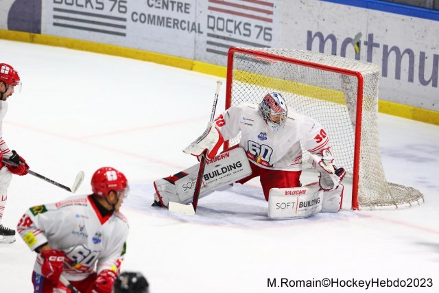 Photo hockey match Rouen - Grenoble  le 28/11/2023
