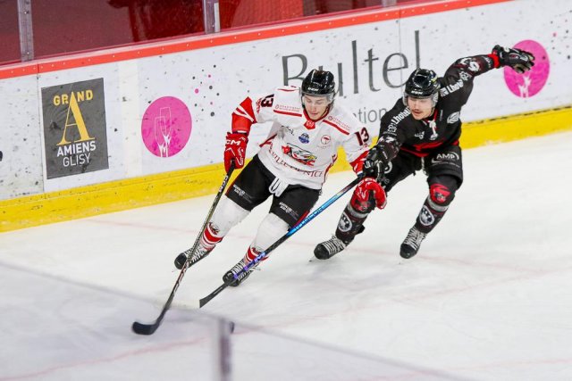 Photo hockey match Amiens  - Nice le 28/11/2023