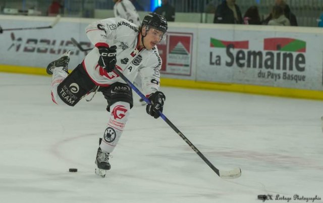 Photo hockey match Anglet - Amiens  le 01/12/2023