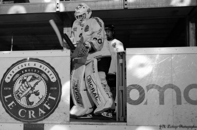 Photo hockey match Anglet - Amiens  le 01/12/2023
