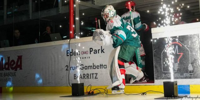 Photo hockey match Anglet - Amiens  le 01/12/2023