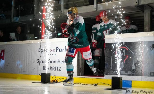 Photo hockey match Anglet - Amiens  le 01/12/2023
