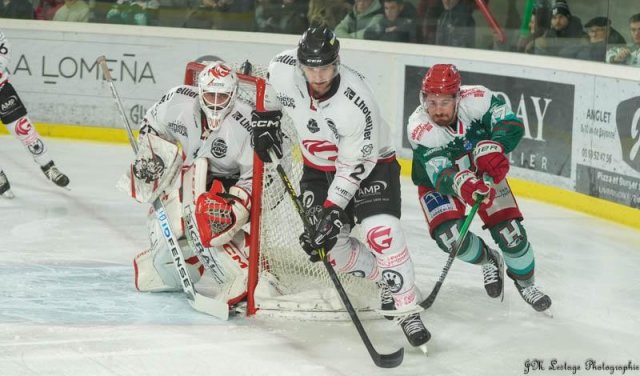 Photo hockey match Anglet - Amiens  le 01/12/2023