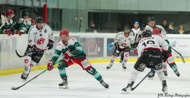 Photo hockey match Anglet - Amiens  le 01/12/2023