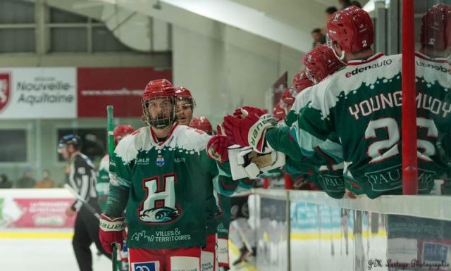 Photo hockey match Anglet - Amiens  le 01/12/2023
