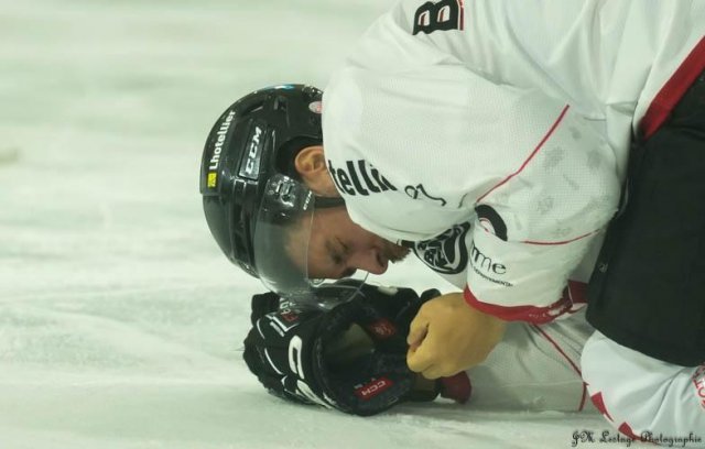 Photo hockey match Anglet - Amiens  le 01/12/2023