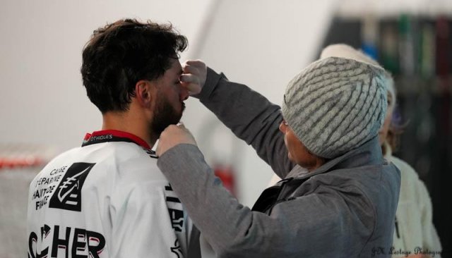 Photo hockey match Anglet - Amiens  le 01/12/2023