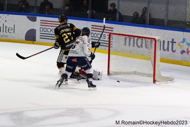 Photo hockey match Rouen - Angers  le 01/12/2023