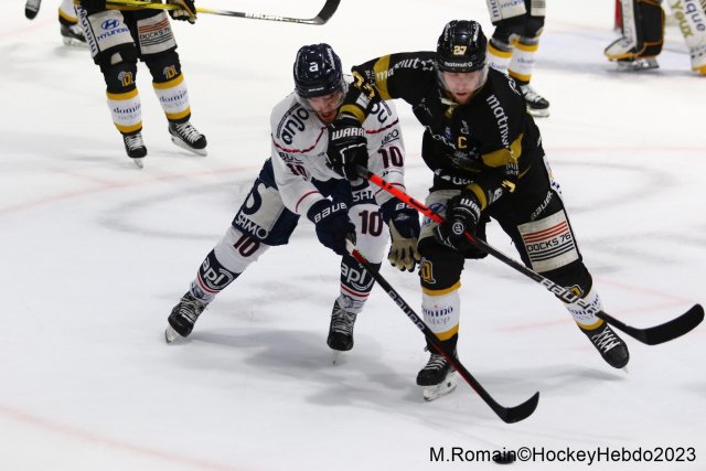 Photo hockey match Rouen - Angers  le 01/12/2023