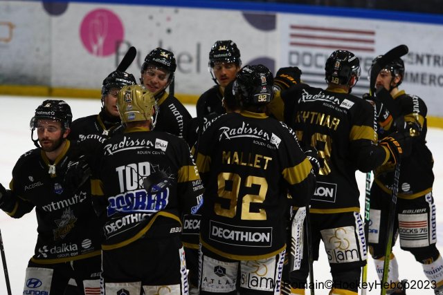 Photo hockey match Rouen - Angers  le 01/12/2023