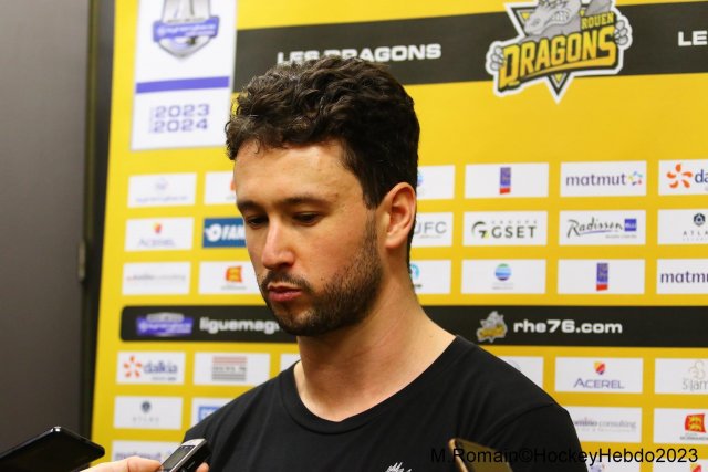 Photo hockey match Rouen - Angers  le 01/12/2023