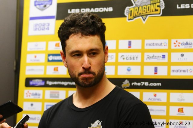 Photo hockey match Rouen - Angers  le 01/12/2023