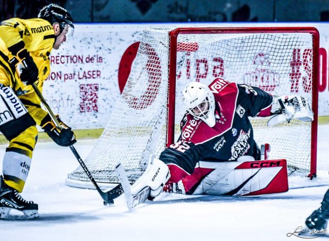 Photo hockey match Bordeaux - Rouen le 03/12/2023