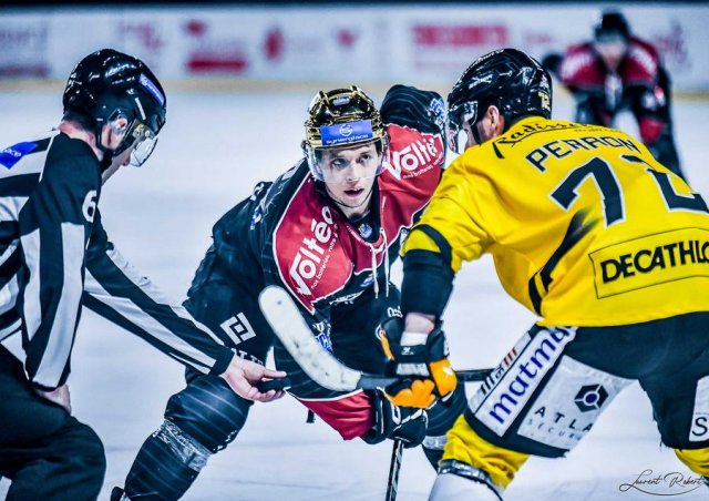 Photo hockey match Bordeaux - Rouen le 03/12/2023