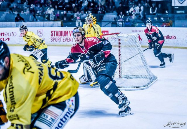 Photo hockey match Bordeaux - Rouen le 03/12/2023
