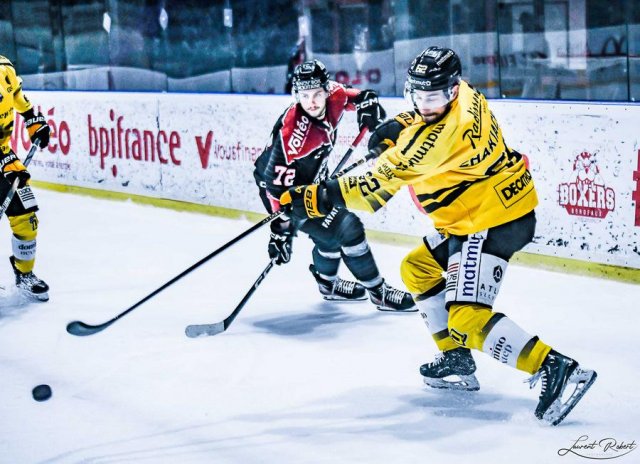 Photo hockey match Bordeaux - Rouen le 03/12/2023