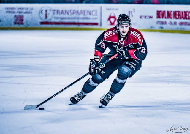 Photo hockey match Bordeaux - Rouen le 03/12/2023