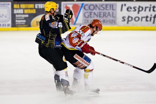 Photo hockey match Strasbourg  - Morzine-Avoriaz le 10/10/2009