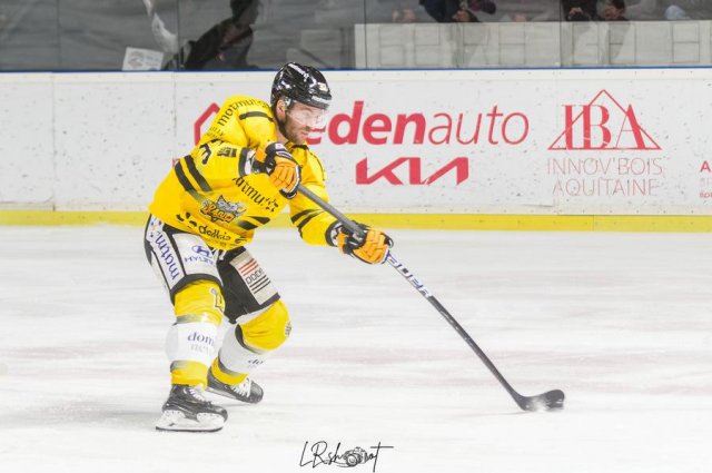 Photo hockey match Bordeaux - Rouen le 03/12/2023