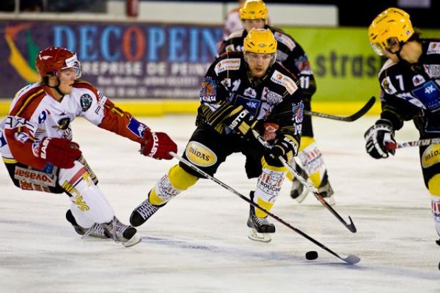 Photo hockey match Strasbourg  - Morzine-Avoriaz le 10/10/2009