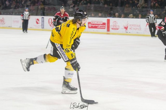 Photo hockey match Bordeaux - Rouen le 03/12/2023