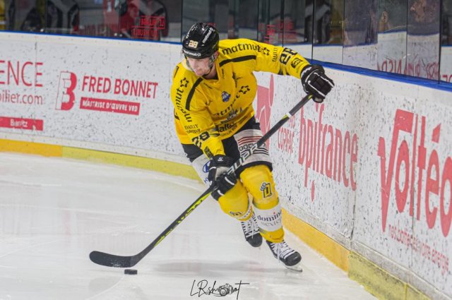 Photo hockey match Bordeaux - Rouen le 03/12/2023