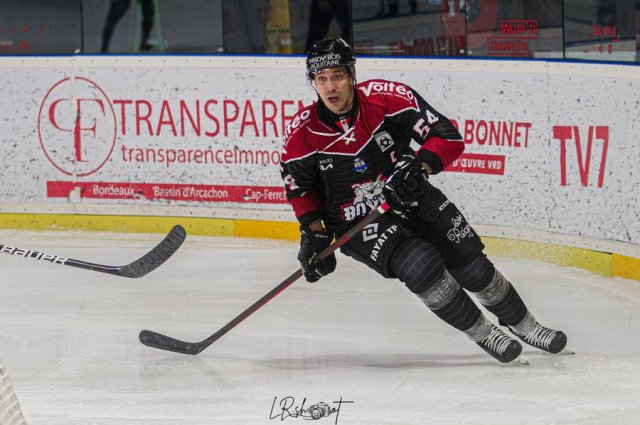 Photo hockey match Bordeaux - Rouen le 03/12/2023