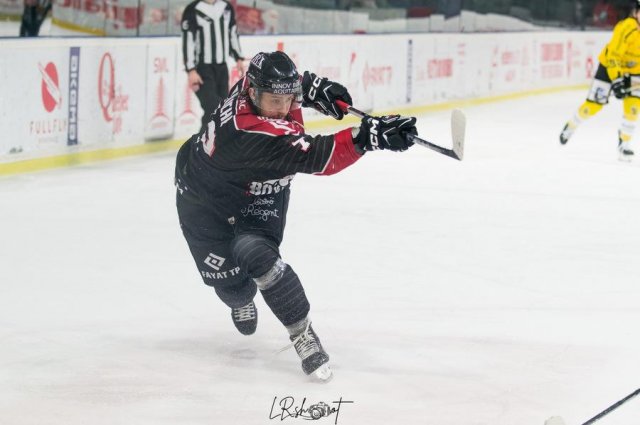 Photo hockey match Bordeaux - Rouen le 03/12/2023
