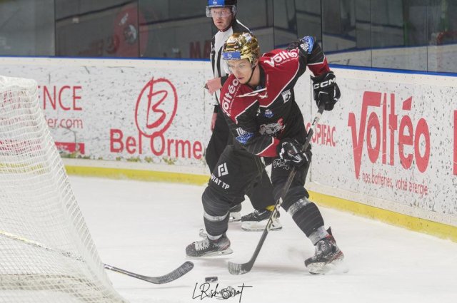 Photo hockey match Bordeaux - Rouen le 03/12/2023