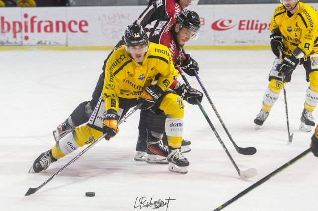 Photo hockey match Bordeaux - Rouen le 03/12/2023