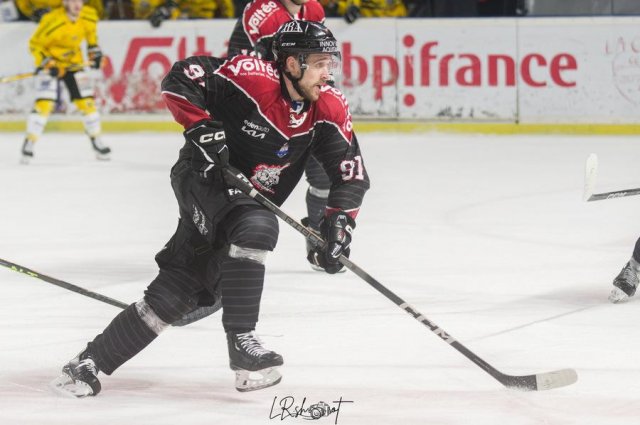 Photo hockey match Bordeaux - Rouen le 03/12/2023