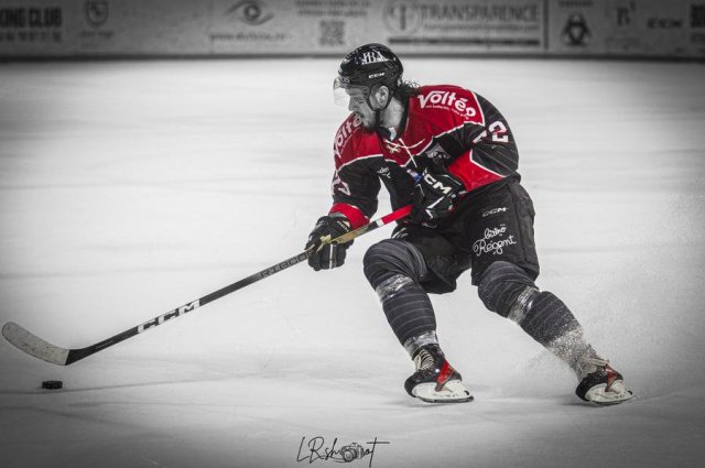 Photo hockey match Bordeaux - Rouen le 03/12/2023